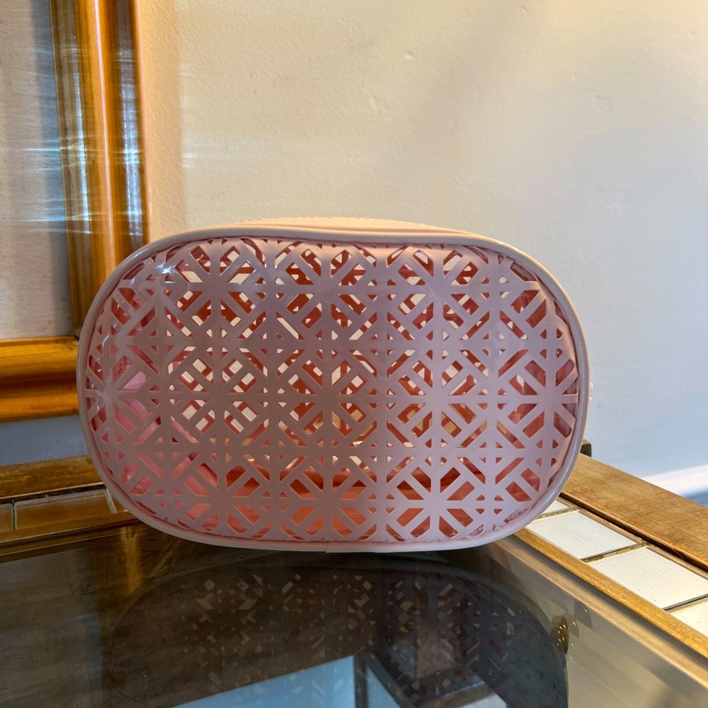 NWOT Tory Burch Cosmetic Case - Light Pink - Picture 2 of 6